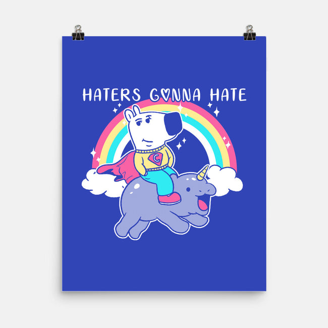 Haters Gonna Hate Tee-None-Matte-Poster-naomori