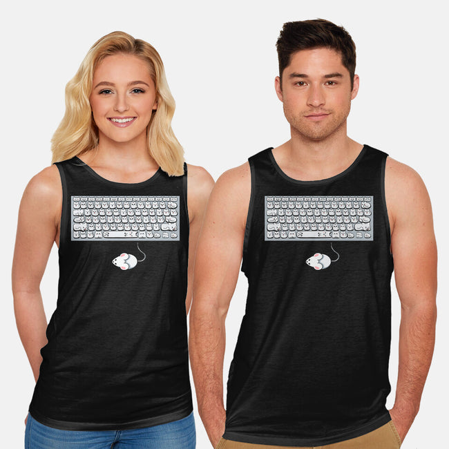 KittensBoard-Unisex-Basic-Tank-Vallina84