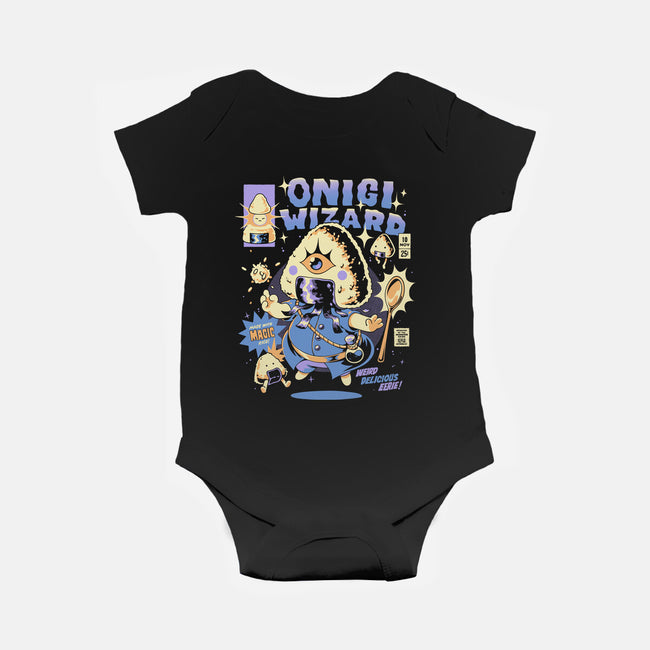 Onigiwizard-Baby-Basic-Onesie-ilustrata