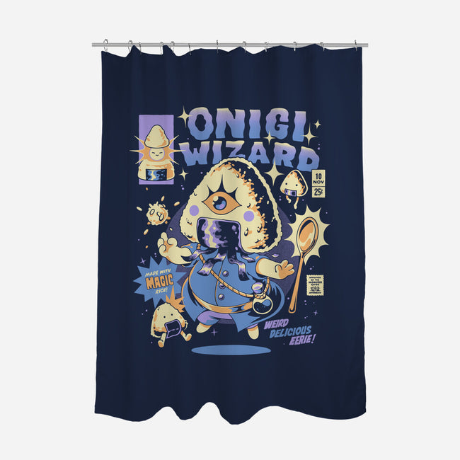 Onigiwizard-None-Polyester-Shower Curtain-ilustrata