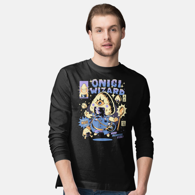 Onigiwizard-Mens-Long Sleeved-Tee-ilustrata