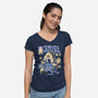 Onigiwizard-Womens-V-Neck-Tee-ilustrata