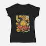 Magoyaki-Womens-V-Neck-Tee-ilustrata