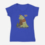 Darn Gifts-Womens-V-Neck-Tee-pigboom