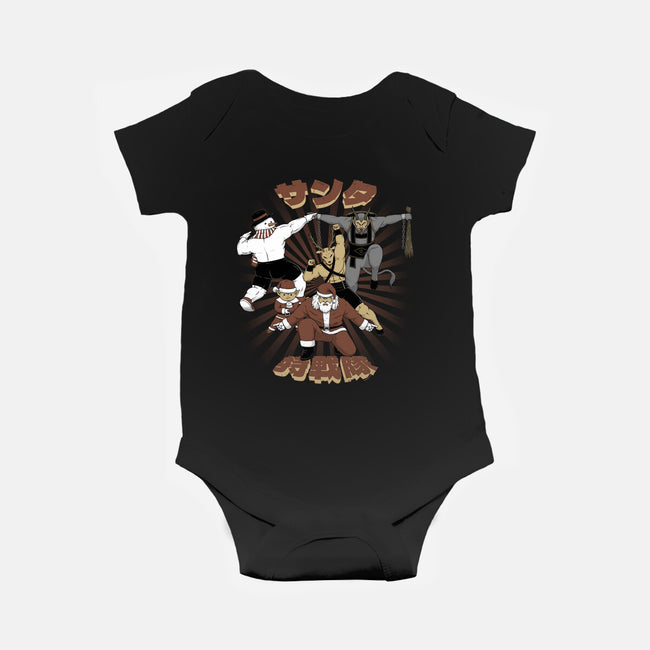 Santa Force-Baby-Basic-Onesie-pigboom