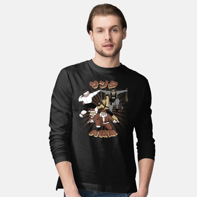 Santa Force-Mens-Long Sleeved-Tee-pigboom