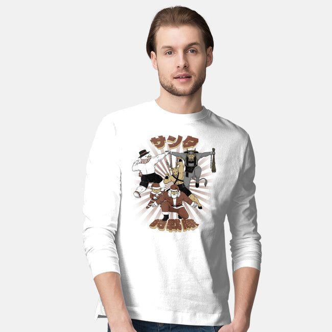 Santa Force-Mens-Long Sleeved-Tee-pigboom