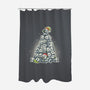 Panda Christmas-None-Polyester-Shower Curtain-Freecheese