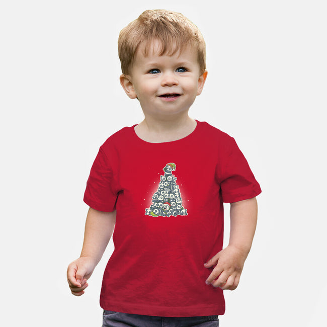 Panda Christmas-Baby-Basic-Tee-Freecheese