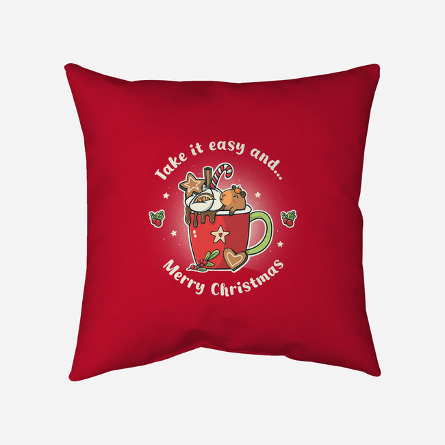 Cozy Christmas-None-Removable Cover w Insert-Throw Pillow-Freecheese