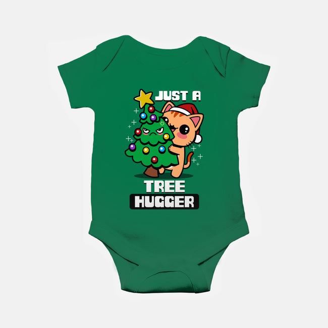 Just A Tree Hugger-Baby-Basic-Onesie-Boggs Nicolas