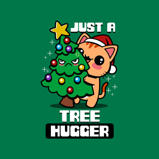 Just A Tree Hugger-Unisex-Basic-Tee-Boggs Nicolas