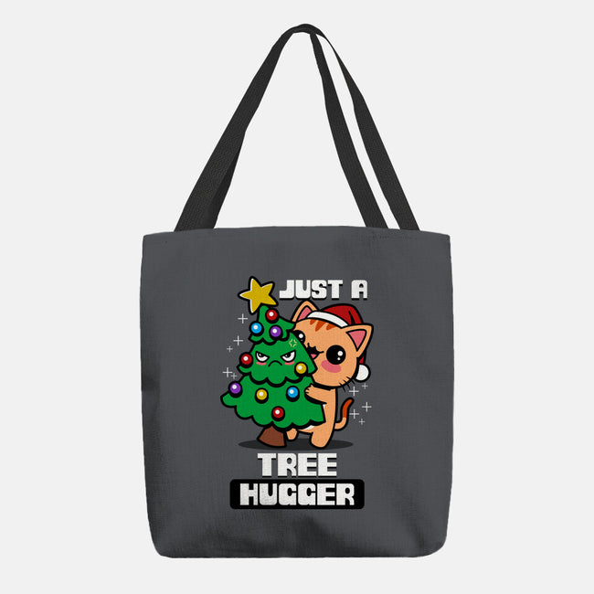 Just A Tree Hugger-None-Basic Tote-Bag-Boggs Nicolas