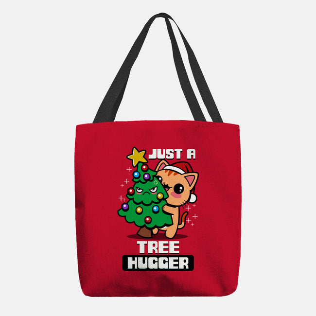 Just A Tree Hugger-None-Basic Tote-Bag-Boggs Nicolas