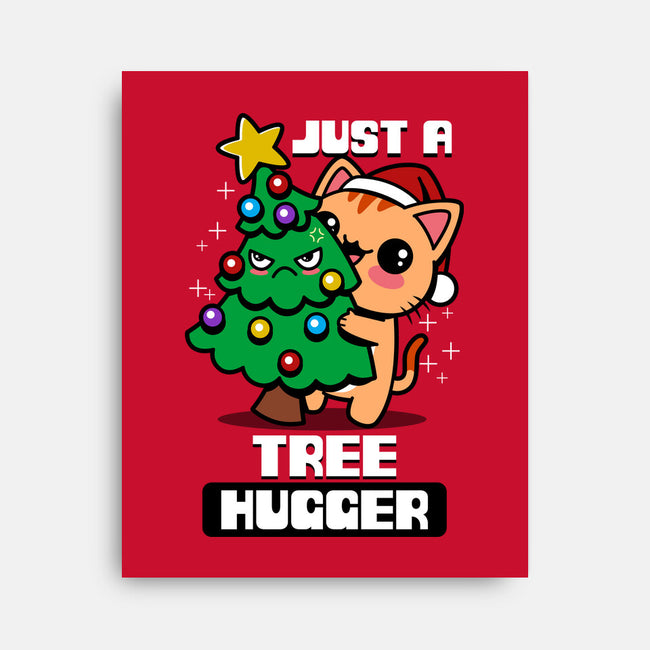 Just A Tree Hugger-None-Stretched-Canvas-Boggs Nicolas