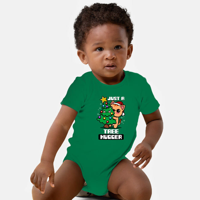 Just A Tree Hugger-Baby-Basic-Onesie-Boggs Nicolas