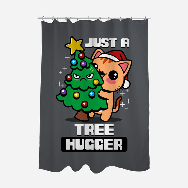 Just A Tree Hugger-None-Polyester-Shower Curtain-Boggs Nicolas