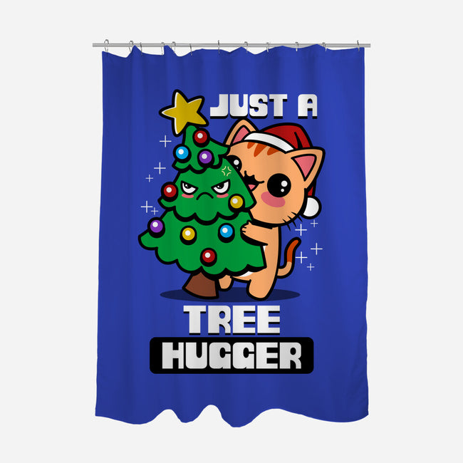 Just A Tree Hugger-None-Polyester-Shower Curtain-Boggs Nicolas