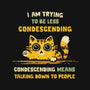 Trying To Be Less Condescending-Youth-Pullover-Sweatshirt-kg07