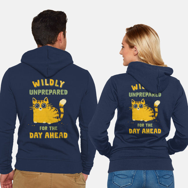 Wildly Unprepared-Unisex-Zip-Up-Sweatshirt-kg07