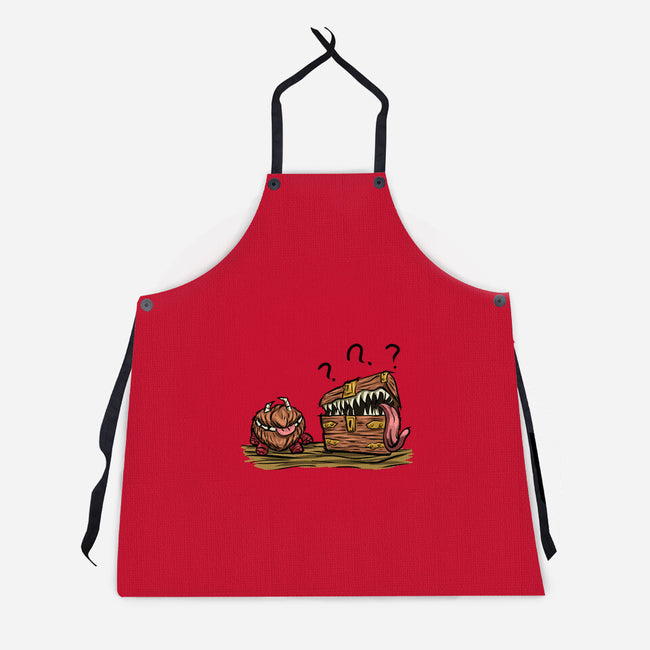 Two Mimics-Unisex-Kitchen-Apron-nickzzarto