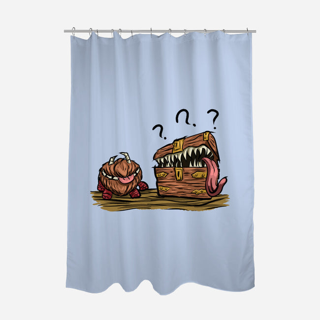 Two Mimics-None-Polyester-Shower Curtain-nickzzarto