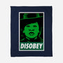 Disobey The Wizard-None-Fleece-Blanket-patrickgp