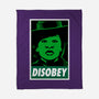 Disobey The Wizard-None-Fleece-Blanket-patrickgp