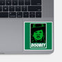 Disobey The Wizard-None-Glossy-Sticker-patrickgp