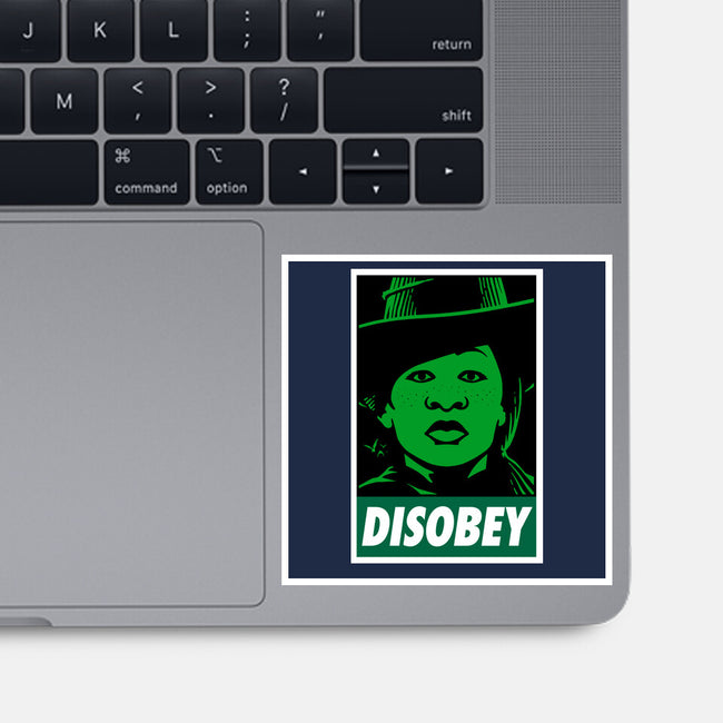 Disobey The Wizard-None-Glossy-Sticker-patrickgp