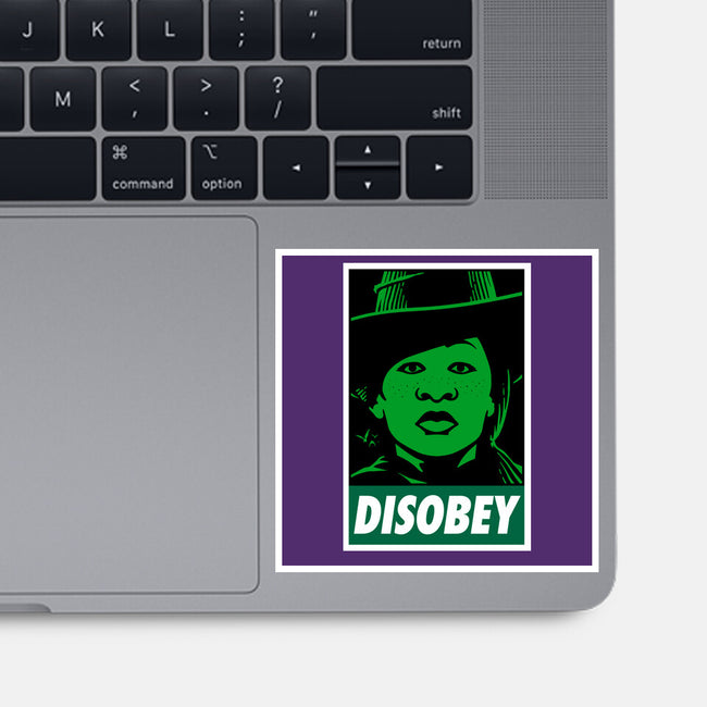 Disobey The Wizard-None-Glossy-Sticker-patrickgp