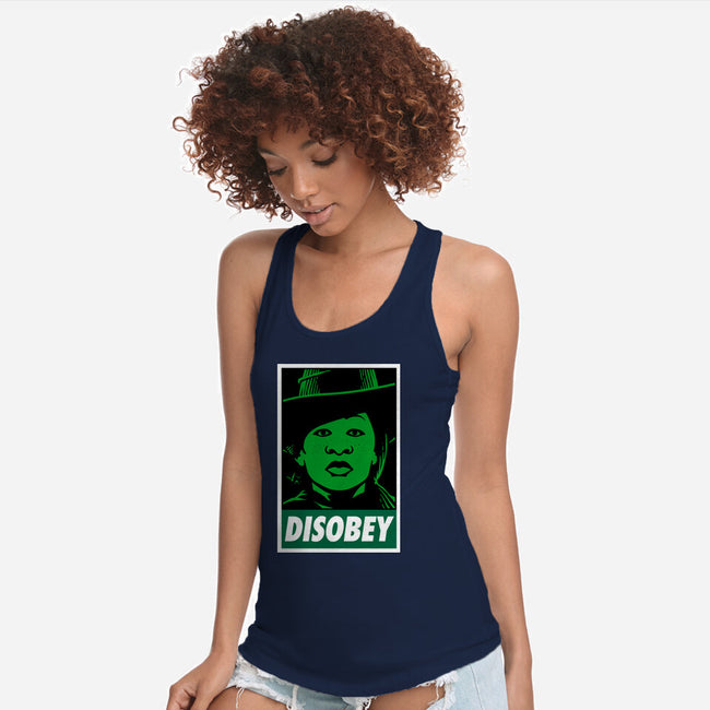 Disobey The Wizard-Womens-Racerback-Tank-patrickgp