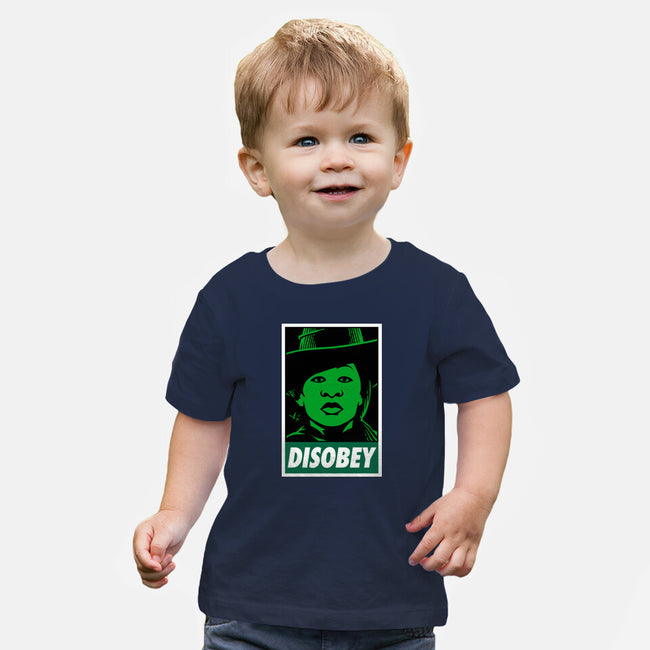 Disobey The Wizard-Baby-Basic-Tee-patrickgp