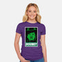 Disobey The Wizard-Womens-Fitted-Tee-patrickgp