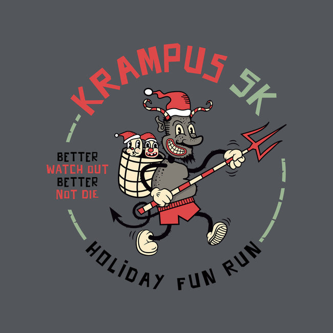 Krampus 5K Fun Run-Womens-Fitted-Tee-hbdesign