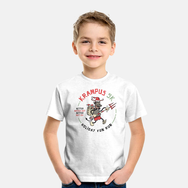 Krampus 5K Fun Run-Youth-Basic-Tee-hbdesign