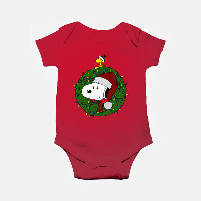 Merry Christmasnuts-Baby-Basic-Onesie-Alexhefe