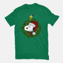 Merry Christmasnuts-Womens-Fitted-Tee-Alexhefe