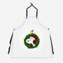 Merry Christmasnuts-Unisex-Kitchen-Apron-Alexhefe