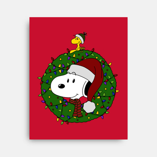 Merry Christmasnuts-None-Stretched-Canvas-Alexhefe