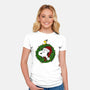 Merry Christmasnuts-Womens-Fitted-Tee-Alexhefe