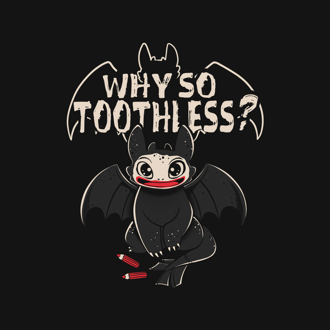 Why So Toothless-None-Polyester-Shower Curtain-yumie