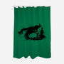 Merry Krampus Night-None-Polyester-Shower Curtain-dalethesk8er