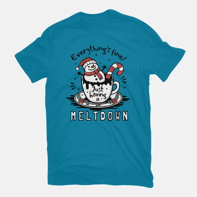 Just Having A Meltdown-Unisex-Basic-Tee-Trendlory