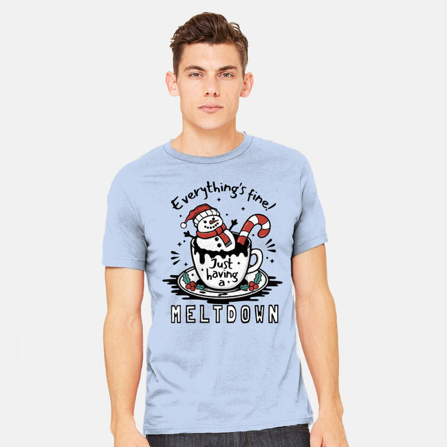 Just Having A Meltdown-Mens-Heavyweight-Tee-Trendlory