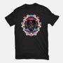 Enigmatic Magician-Womens-Basic-Tee-glitchygorilla