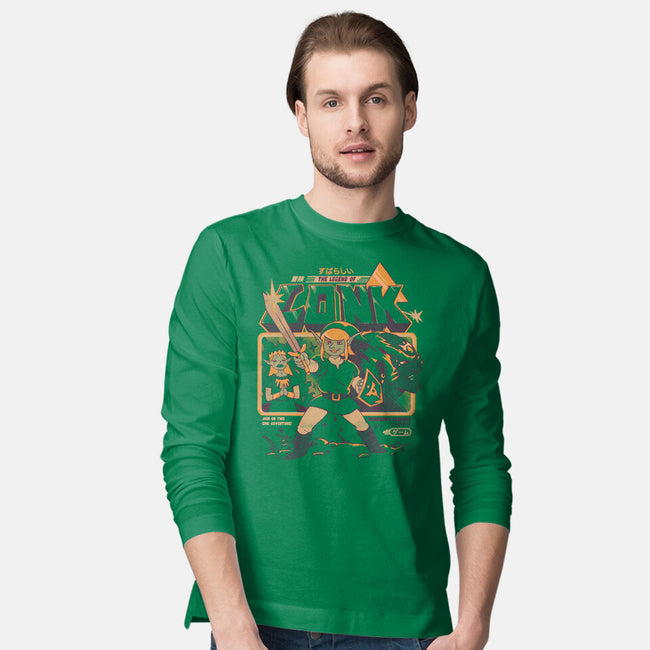 Legend Of Lonk-Mens-Long Sleeved-Tee-ilustrata