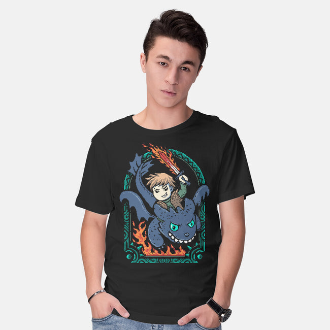 Dragon's Trainer-Mens-Basic-Tee-marsdkart