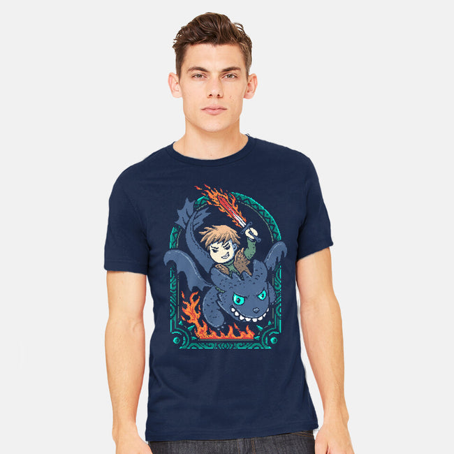 Dragon's Trainer-Mens-Heavyweight-Tee-marsdkart