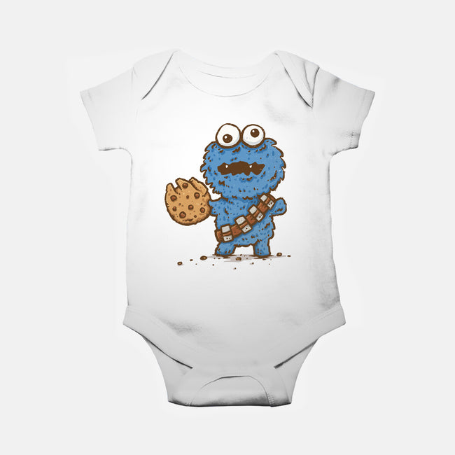 Don't Feed The Wookiee Monster-Baby-Basic-Onesie-kg07